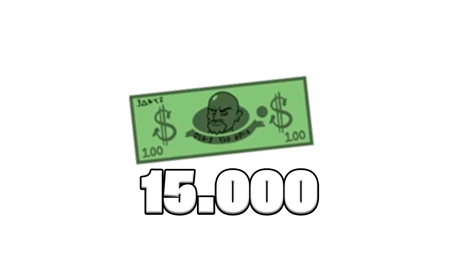 15.000 de Dinheiro no Jogo