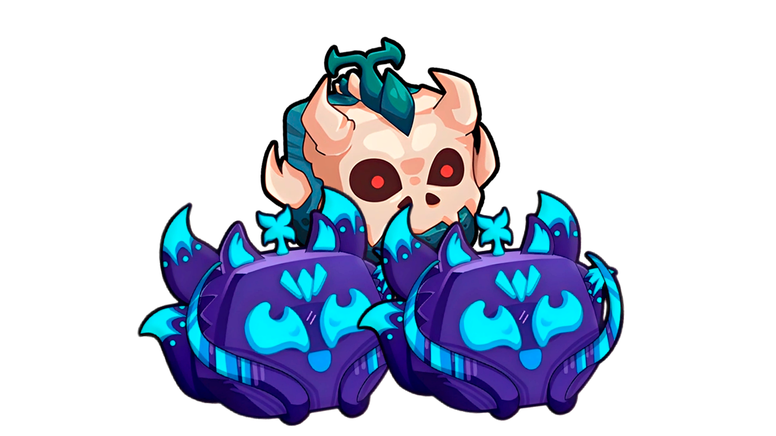 Conta com 2 Kitsune ou T-Rex no Inventário