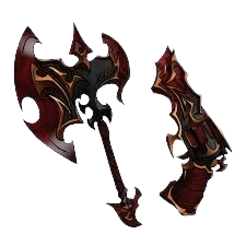 [🧛] - Set Vampire (Vampire's Axe + Vampire's Gun) - Murder Mystery 2