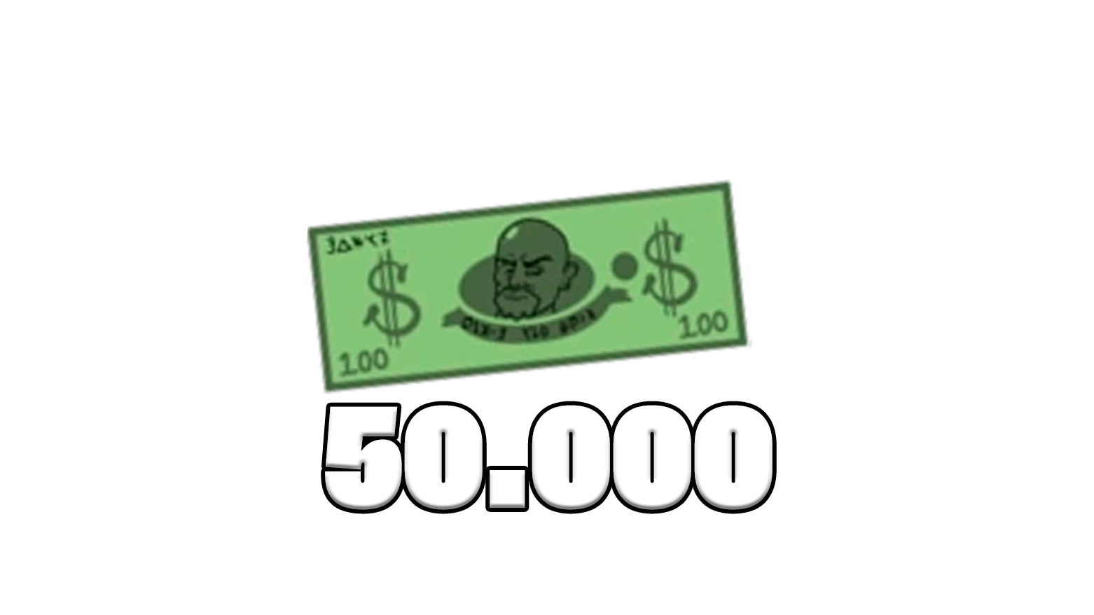 50.000 de Dinheiro no Jogo