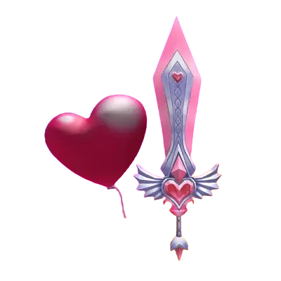 [💕] - Set Heart (Heartblade + Coração) - Murder Mystery 2